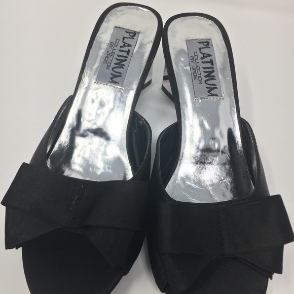 Platinum Collection by Jade Black Satin - Picture 4 of 16